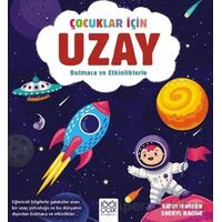 Çocuklar İçin Uzay - Bulmaca ve Etkinliklerle - Sheryl Racine - 1001 Çiçek Kitaplar