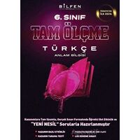 6.Sınıf Türkçe Tam Ölçme (Kampanyalı) Bilfen Yayıncılık