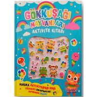 Gökkuşağı Hayvanları Aktivite Kitabı - Kolektif - Yumurcak Yayınları