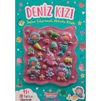 Deniz Kızı Balon Çıkartmalı Aktivite Kitabı - Kollektif - Yumurcak Yayınları