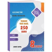 Yok Yok Yayınları 8. Sınıf Matematik Geometri Tamamı Yeni Nesil Soru Bankası