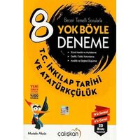 Çalışkan Yayınları 8. Sınıf T.C İnkılap Tarihi Ve Atatürkçülük Branş Deneme