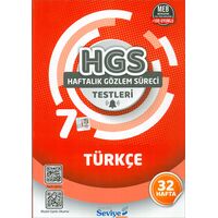 7.Sınıf Türkçe Testleri Seviye Yayınları
