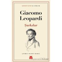 Şarkılar - Giacomo Leopardi - Kırmızı Kedi Yayınevi