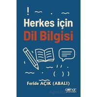 Herkes İçin Dil Bilgisi - Feride Açık - Gülnar Yayınları