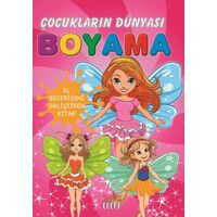 Çocukların Dünyası Boyama Kitabı 2 - Peri Kızı - Kabile Çocuk