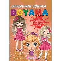 Çocukların Dünyası Boyama Kitabı 3 – Prenses Kız - Kabile Çocuk