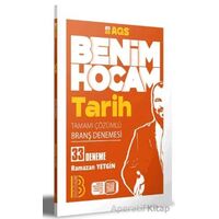 2025 AGS Tarih 33 Branş deneme - Benim Hocam Yayınları
