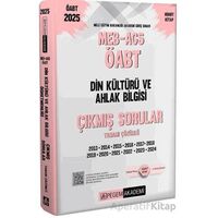 2025 MEB-AGS-ÖABT Din Kültürü ve Ahlak Bilgisi Tamamı Çözümlü Çıkmış Sorular