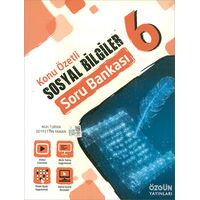 6.Sınıf Sosyal Bilgiler Konu Özetli Soru Bankası (Kampanyalı) Özgün Yayınları