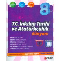 8. Sınıf LGS T.C. İnkılap Tarihi ve Atatürkçülük Dünyam (Kampanyalı) Artı Bir Yayınları