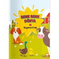 Renk Renk Dünya Boyama Kitabı - 2 - Kolektif - Eksik Parça Yayınları
