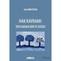 Hak Kavramı: Toplumdan Bireye Doğru - Şule Şahin Ceylan - On İki Levha Yayınları