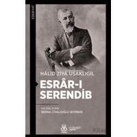 Esrâr-ı Serendib - Halid Ziya Uşaklıgil - DBY Yayınları