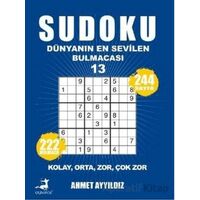 Sudoku Dünyanın En Sevilen Sevilen Bulmacası 13 - Ahmet Ayyıldız - Olimpos Yayınları