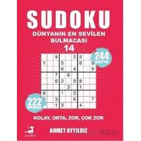Sudoku Dünyanın En Sevilen Sevilen Bulmacası 14 - Ahmet Ayyıldız - Olimpos Yayınları