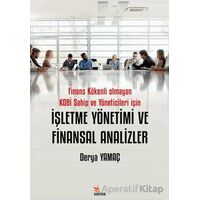 İşletme Yönetimi ve Finans Analizleri - Derya Yamaç - Kriter Yayınları