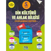 5. Sınıf Din Kültür ve Ahlak Bilgisi Etkileşimli Defter (Kampanyalı) Tandem Yayınları