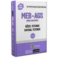 Pegem 2026 MEB-AGS Konu Anlatımlı Sözel Yetenek Sayısal Yetenek