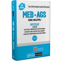 Pegem 2026 MEB-AGS Konu Anlatımlı Mevzuat