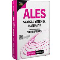 Pegem 2026 ALES Sayısal Yetenek Matematik Tamamı Video Çözümlü Soru Bankası