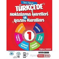 1. Sınıf Yeni Nesil Türkçede Noktalama İşaretleri Kırmızı Beyaz