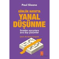 Günlük Hayatta Yanal Düşünme - Paul Sloane - Nobel Yaşam