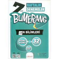7.Sınıf Bumerang Haftalık Fen Bilimleri Denemeleri (Kampanyalı) Günay Yayınları