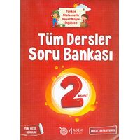 4 Adım 2.Sınıf Tüm Dersler Soru Bankası