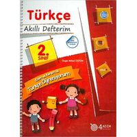 4 Adım 2.Sınıf Türkçe Akıllı Defterim