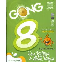 8.Sınıf GONG Din Kültürü ve Ahlak Bilgisi Soru Bankası Eğiten Kitap