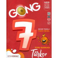 7.Sınıf GONG Türkçe Soru Bankası Eğiten Kitaplar