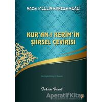 Kur’an-ı Kerim’in Şiirsel Çevirisi - Tahsin Varol - Cinius Yayınları