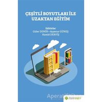 Çeşitli Boyutları İle Uzaktan Eğitim - Ayşenur Güneş - Hiperlink Yayınları