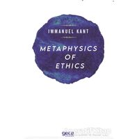 Metaphysics Of Ethics - Immanuel Kant - Gece Kitaplığı