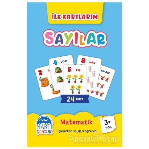 Sayılar - İlk Kartlarım - Kolektif - Martı Çocuk Yayınları