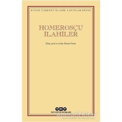 Homerosçu İlahiler - Kolektif - Yapı Kredi Yayınları