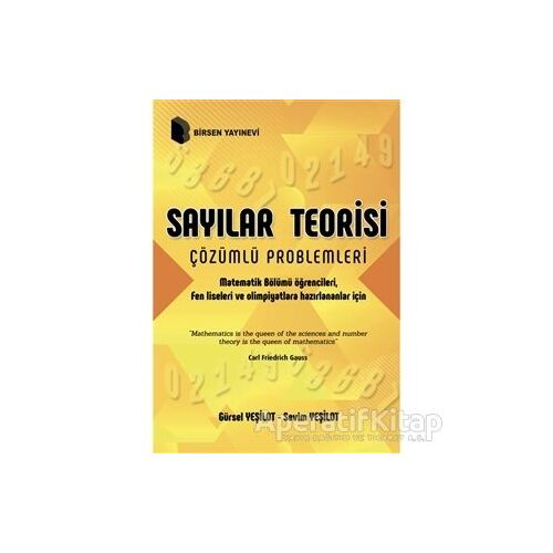 Sayılar Teorisi Çözümlü Problemleri - Sevim Yeşilot - Birsen Yayınevi