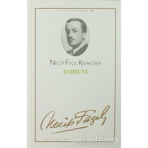 Tohum : 15 - Necip Fazıl Bütün Eserleri - Necip Fazıl Kısakürek - Büyük Doğu Yayınları