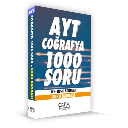 AYT Coğrafya Soru Bankası Çapa Yayınları