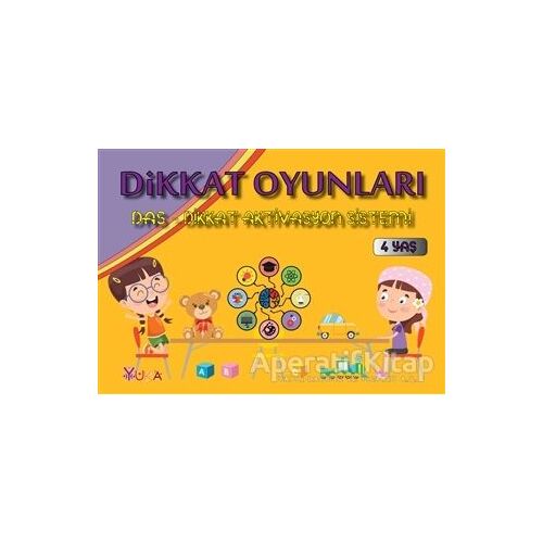 Dikkat Oyunları 4 Yaş - Kolektif - Yuka Kids