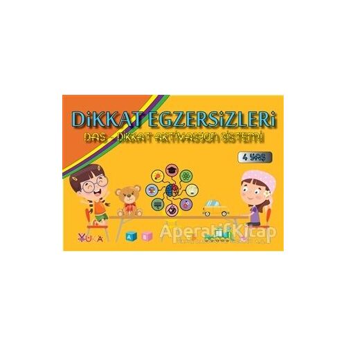 Dikkat Egzersizleri 4 Yaş - Kolektif - Yuka Kids