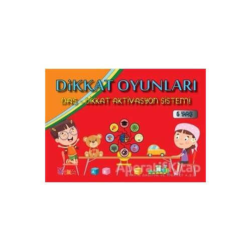Dikkat Oyunları - Das-Dikkat Aktivasyon Sistemi 6 Yaş - Kolektif - Yuka Kids