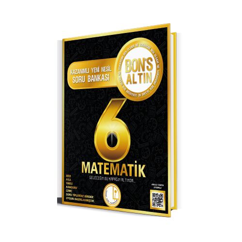 Levent İçöz 6. Sınıf Bons Altın Matematik Soru Bankası - Kolektif - Bons Yayınları