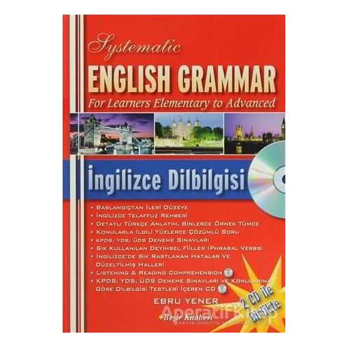 Systematic English Grammar İngilizce Dil Bilgisi CDli - Ebru Yener - Beşir Kitabevi