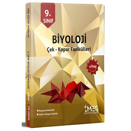 9. Sınıf Biyoloji Çek Kopar Fasikülleri İMES Eğitim Yayınları