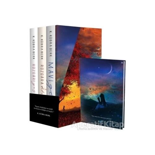 K. Kübra Berk Kutulu Set (3 Kitap) - K. Kübra Berk - Ephesus Yayınları