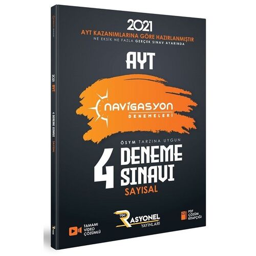 Rasyonel 2021 YKS AYT Sayısal Navigasyon 4 lü Deneme