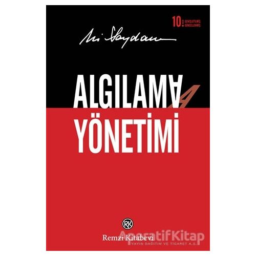 Algılama Yönetimi - Ali Saydam - Remzi Kitabevi