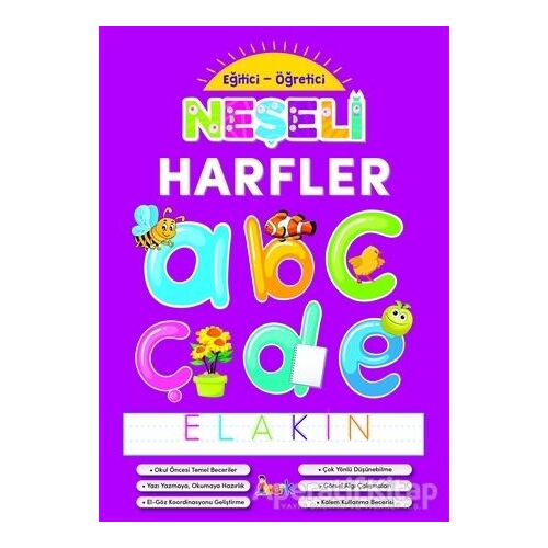 Neşeli Harfler - Eğitici-Öğretici - Kolektif - Bıcırık Yayınları